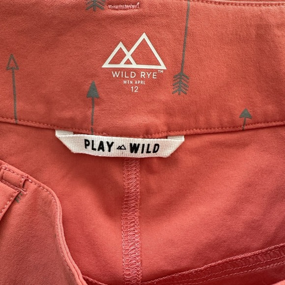 Wild Rye Shorts Womens 12 Arrow Freel 12 Inseam UPF 50 Mountain Bike Stretch - Picture 3 of 10